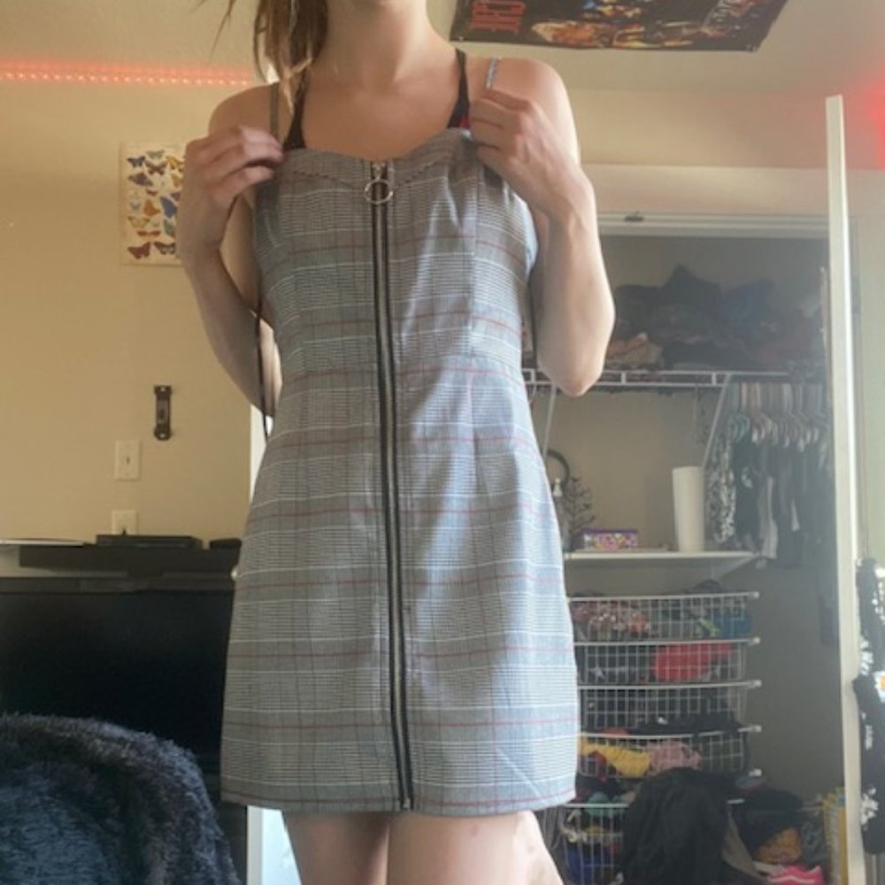 Grey/red Clueless Dress